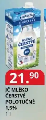 Potraviny CZ Jč mléko čerstvé polotučné 1.5% nabídka
