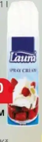 Potraviny CZ Spray cream Laura nabídka