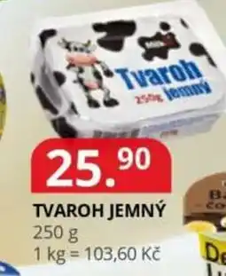 Potraviny CZ Tvaroh jemný nabídka