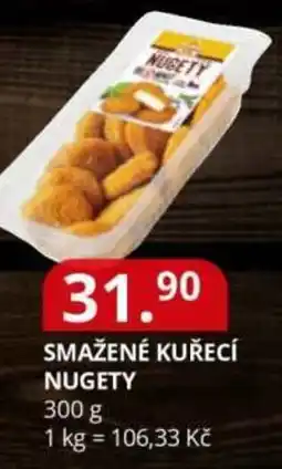 Potraviny CZ Smažené kuřecí nugety nabídka