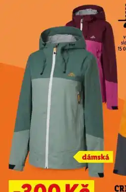 Lidl Dámská nepromokavá bunda premium nabídka