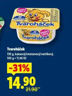 Lidl Tvaroháček nabídka