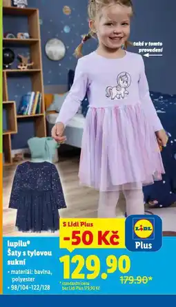 Lidl Šaty s tylovou sukní nabídka