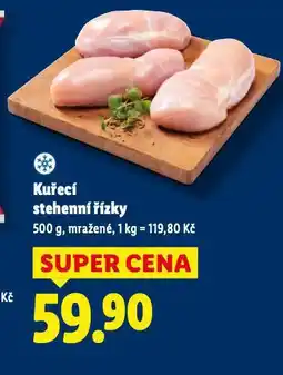 Lidl Kuřecí stehenní řízky nabídka