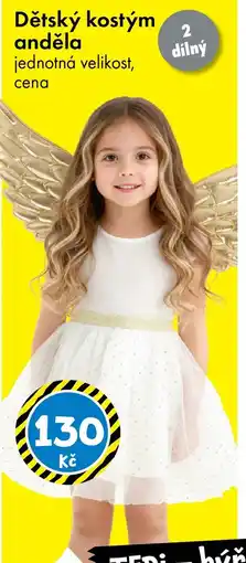 TEDi Dětský kostým anděla nabídka