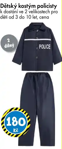 TEDi Dětský kostým policisty nabídka