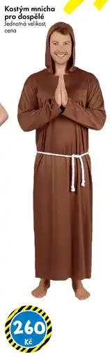 TEDi Kostým mnicha pro dospělé nabídka