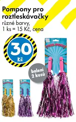 TEDi Pompony pro roztleskávačky nabídka