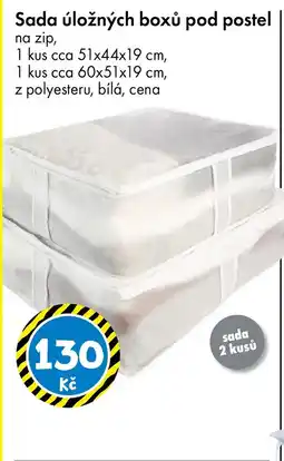 TEDi Sada úložných boxů pod postel nabídka