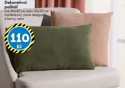 TEDi Dekorativní polštář nabídka