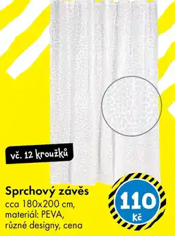 TEDi Sprchový závěs nabídka