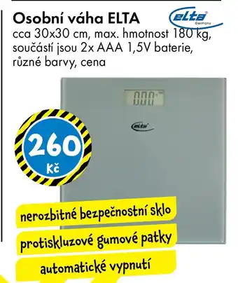 Osobní váha Elta