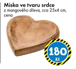 TEDi Miska ve tvaru srdce nabídka