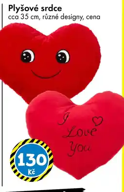 TEDi Plyšové srdce nabídka