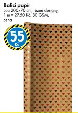 TEDi Balicí papír nabídka