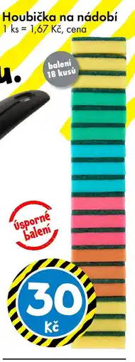 TEDi Houbička na nádobí nabídka