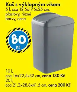 TEDi Koš s výklopným víkem nabídka