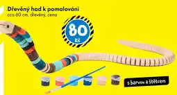 TEDi Dřevěný had k pomalování nabídka