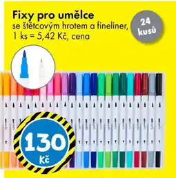 TEDi Fixy pro umělce nabídka