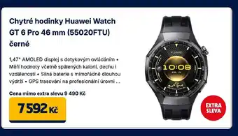 Chytré hodinky Huawei Watch GT 6 Pro 46 mm (55020FTU) černé