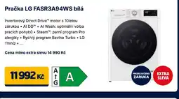 Datart Pračka LG FASR3A94WS bílá nabídka