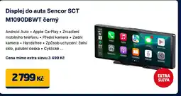Datart Displej do auta Sencor SCT M1090DBWT černý nabídka
