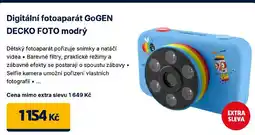 Datart Digitální fotoaparát GoGEN Decko Foto modrý nabídka