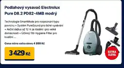 Datart Podlahový vysavač Electrolux Pure D8.2 PD82-4MB modrý nabídka