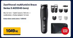Datart Zastřihovač multifunkční Braun Series 5 AI05540 černý nabídka
