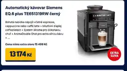 Datart Automatický kávovar Siemens EQ.6 plus TE651319RW černý nabídka