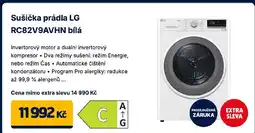 Datart Sušička prádla LG RC82V9AVHN bílá nabídka