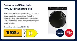 Datart Pračka se sušičkou Haier HWD80-B14959U1-S bílá nabídka