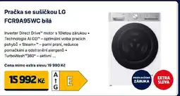 Datart Pračka se sušičkou LG FCR9A95WC bílá nabídka