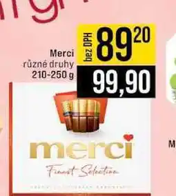 Jip Merci různé druhy nabídka