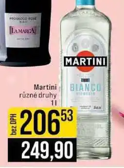 Jip Martini různé druhy nabídka