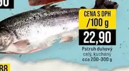 Jip Pstruh duhový celý, kuchaný cca 200-300 g 100g nabídka