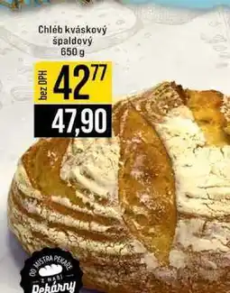 Jip Chléb kváskový špaldový nabídka