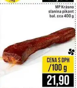 Jip MP Krásno slanina pikant: bal. cca 400 g 100g nabídka