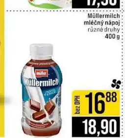 Jip Müllermilch mléčný nápoj různé druhy nabídka