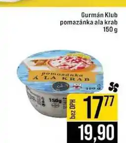 Jip Gurmán Klub pomazánka ala krab nabídka