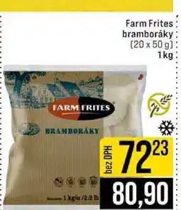 Jip Farm Frites bramboráky 20 x 50 g 1kg nabídka