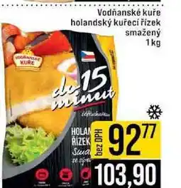 Jip Vodňanské kuře holandský kuřecí řízek smažený nabídka