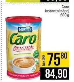 Jip Caro instantni nápoj nabídka