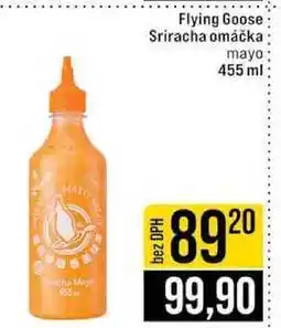 Jip Flying Goose Sriracha omáčka mayo nabídka