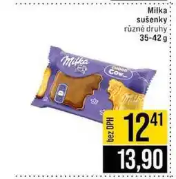 Jip Milka sušenky různé druhy nabídka