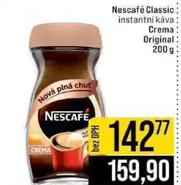 Jip Nescafé Classic instantní káva Crema Original nabídka