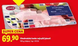 Lidl Vinohradská šunka nabídka