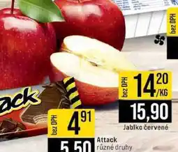Jip Jablko červené různé druhy nabídka