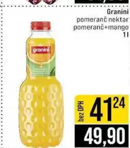 Jip Granini pomeranč nektar pomeranč+mango 1l nabídka