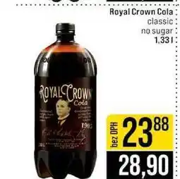 Jip Royal Crown Cola classic no sugar nabídka
